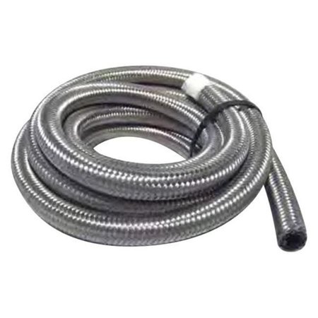 BIG END PERFORMANCE Big End Performance BEP13810 20 ft. 8AN Braided Stainless Steel Hose BEP13810